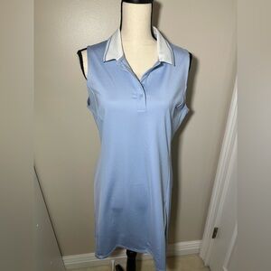 Tommy Bahama Racquet & Paddle Tennis Golf Pickleball Dress Size L Blue